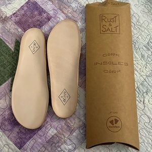 Rust and Salt cork insoles for Duckfeet, 40